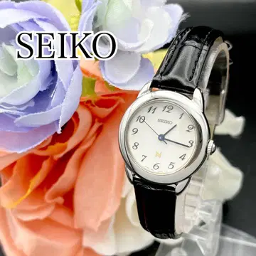 작동 손목시계 SEIKO 세이코 노이에 새 상품 벨트 새 배터리 E53