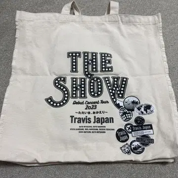 Travis Japan THE SHOW 2023 토트백