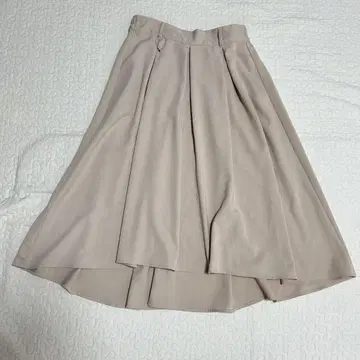 내추럴 꾸뛰르 무릎 기장 플레어 스커트 허리밴딩 A 라인 a2273