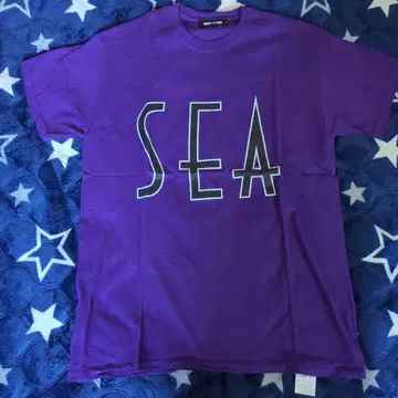 WIND AND SEA SEA 로고 티셔츠 M 사이즈 퍼플