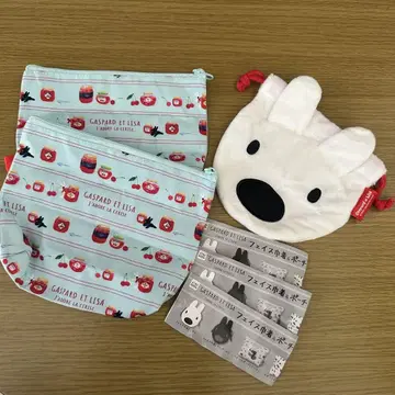 리사와 가스파르 페이스 복조리 & 파우치 컬렉션 가챠가챠