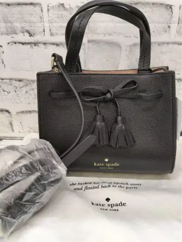 kate spade 케이트 스페이드 리본 2WAY 핸드백 블랙 블랙