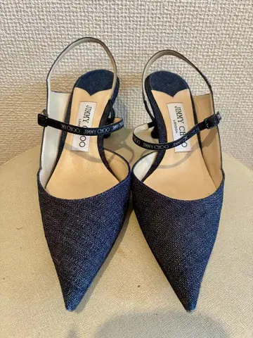 JIMMY CHOO 지미추 백 밴딩 힐