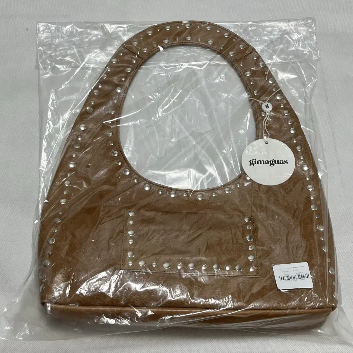 Items Similar to Amomento Handmade Leather Net Bag, Brown