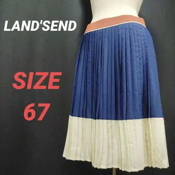 LAND'SEND 랜드스엔드 플리츠 스커트