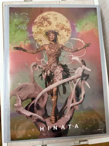 XG AWE 회장에서만 판매되는 한정판 포스터 히나타 HINATA