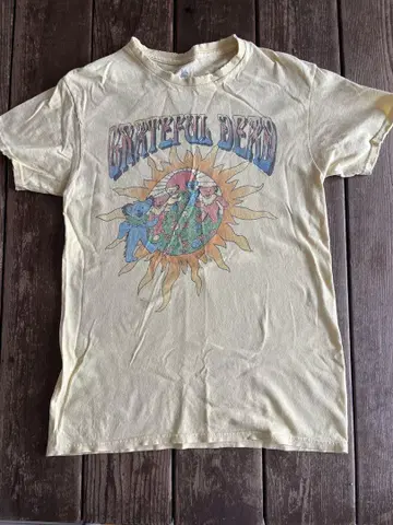 JUNK FOOD Grateful Dead 정크푸드 구제 의류 티셔츠