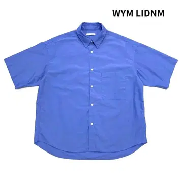 WYM LIDNM 텐셀 와이드 반소매 셔츠
