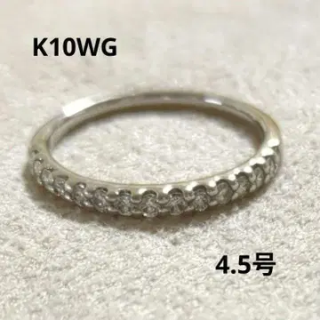 K10WG 하프 이터니티 반지