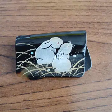 오비 고정 띠 리버서블 토끼와 벚꽃