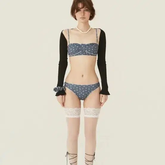 threetimes ♥ Yogurt swim skirt /追跡付 THREETIMES | 쓰리타임즈 Threetimes yogurt bikini top, swim
