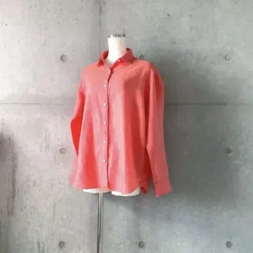 유나이티드 애로우즈 UNITED ARROWS 린넨 샴브레이 셔츠 38