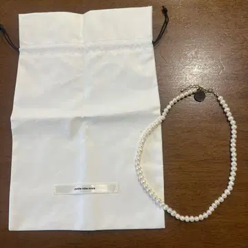 쁘띠 로브 노아 petiterobenoire 펄 목걸이