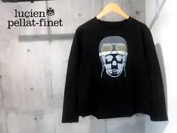 새상품급 루시앙페라피네 스컬 파이롯트 스터드 긴팔 티셔츠 2XL