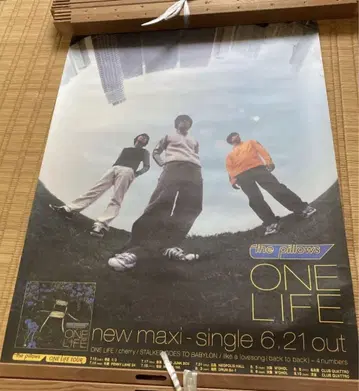 레어 the pillows ONE LIFE 포스터 A1 사이즈