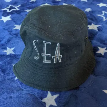 WIND AND SEA 버킷 햇 블랙