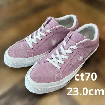 컨버스 올스타 ct70 원스타 23.0cm 핑크 스웨이드 4