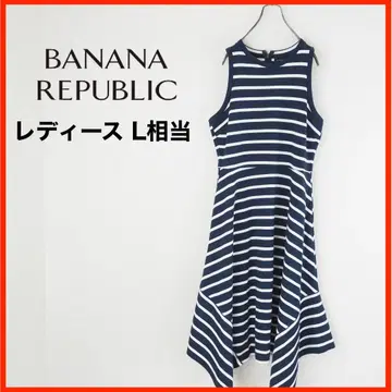 A3477*BANANA REPUBLIC*슬리브리스 원피스*6*L 상당