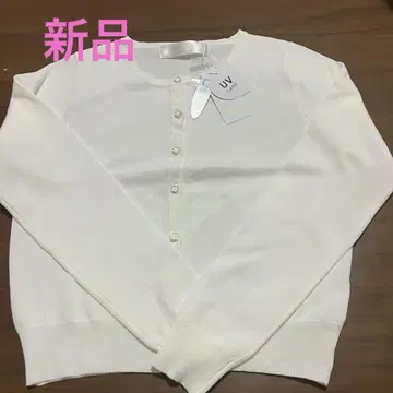 플라워 모티브 버튼 가디건 화이트 tocco closet