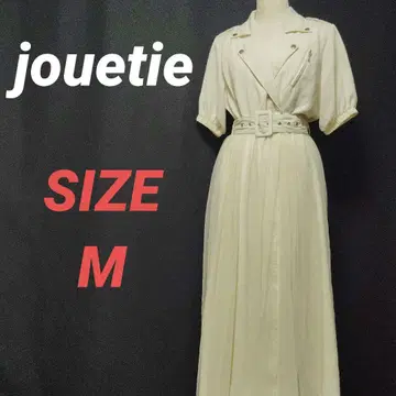 jouetie 쥬에티 롱 원피스 샤샤 스커트 벨트 포함