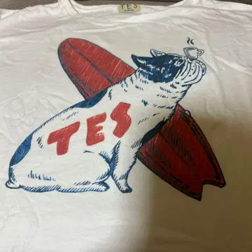 TES 티셔츠 화이트