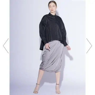 YEVS 내로우 벌룬 스커트