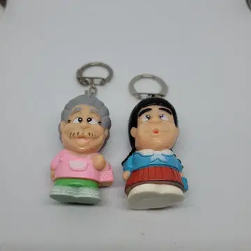 [쇼와 레트로] 시무라 켄 히토미바아상 여학생 소프트 비닐 키링