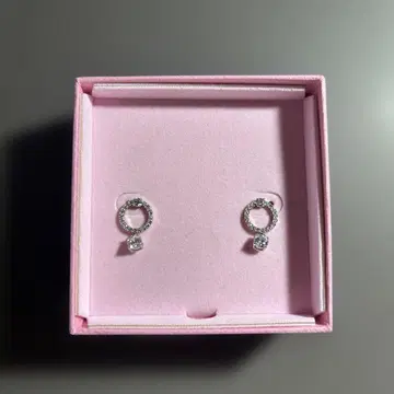스와로브스키 Attract 후프 귀걸이