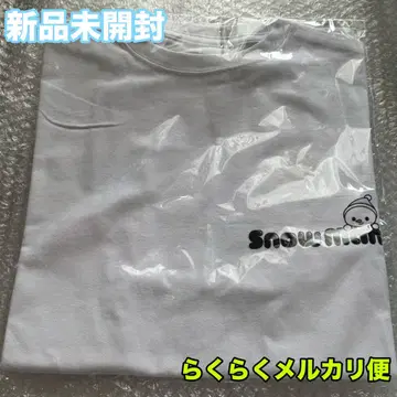 SnowMan 티셔츠 화이트 국립 닛산 스타디움