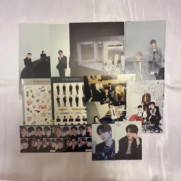 TREASURE 포스터 엽서 트레이딩 카드 스티커 세트