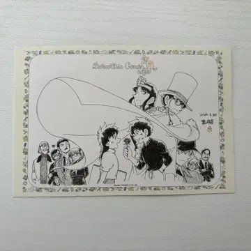 명탐정 코난 연재 30주년 기념 카페 괴도 키드 엽서
