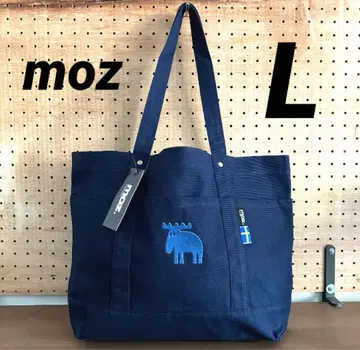 moz 모즈 캔버스 토트백 L 사이즈 네이비 블루
