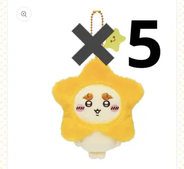 치이카와 (먼작귀) 별에 소원을... 마스코트 시사 5개 세트