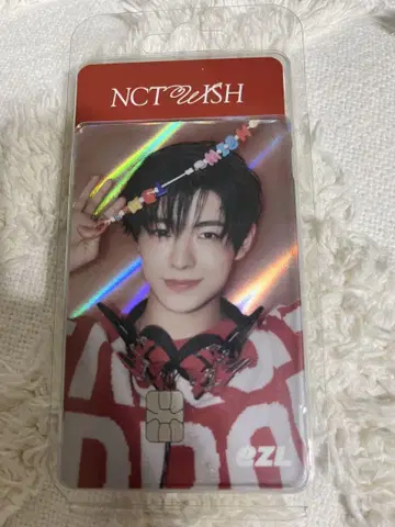 미개봉 새상품 NCT WISH 교통카드 EZL 한국 유우시 yushi