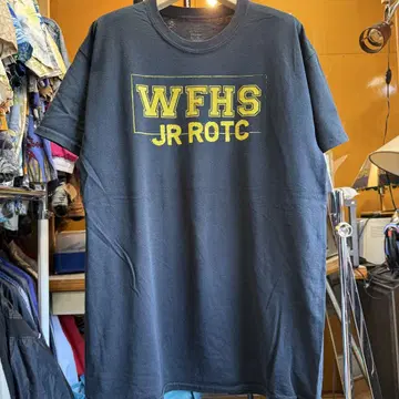 미국 빈티지 의류 WFHS JR ROTC 티셔츠