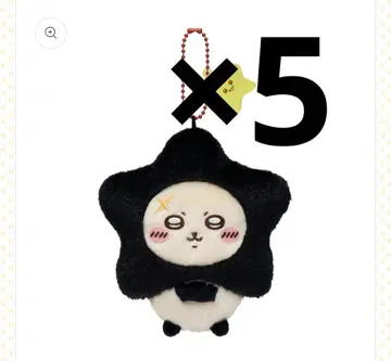 치이카와 (먼작귀) 별에 소원을... 마스코트 랏코 5개 세트