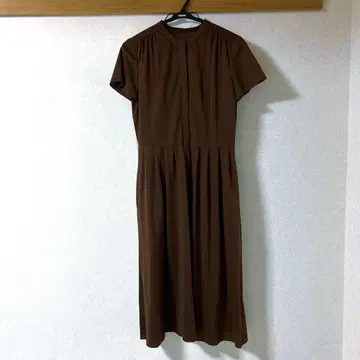 매킨토시 런던 반팔 롱 원피스
