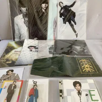 NEWS  가토 시게아키 굿즈 세트 아크릴 스탠드 사진 세트 클리어 파일