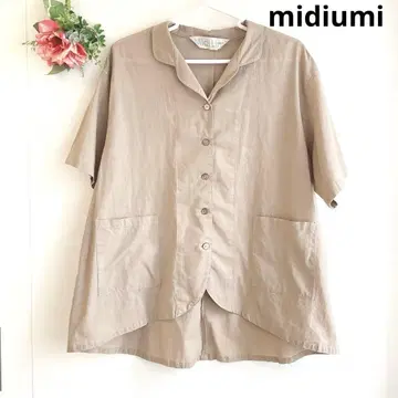 Midiumi 미디우미 코튼 린넨 셔츠