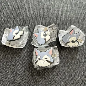 카루카루단 헤어 클립 미들 A B 4개 세트
