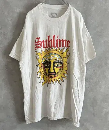 SUBLIME 티셔츠 화이트