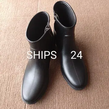 SHIPS 레인부츠 지퍼