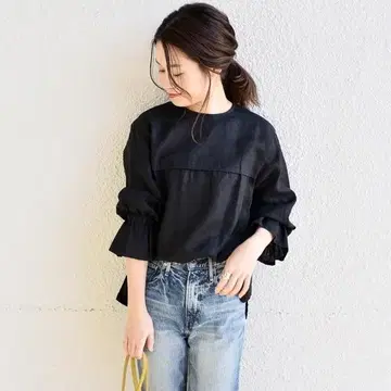 liflattie ships 블라우스 린넨 100%