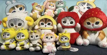 모프 샌드 봉제 인형 후르츠와 동물