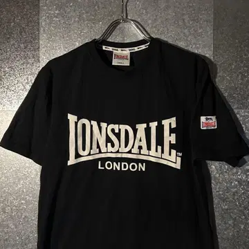 구제 의류 티셔츠 S 사이즈 LONSDALE LONDON 블랙