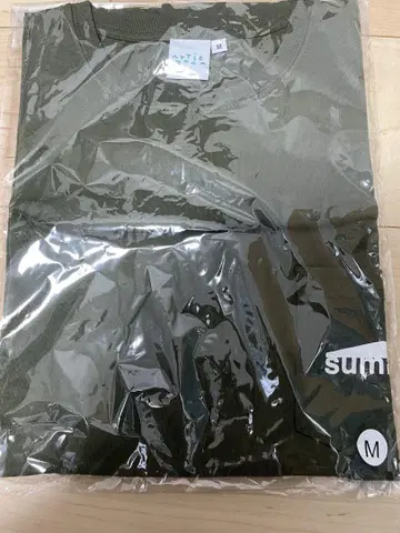 sumika 로고 포켓 티셔츠 atticroom 한정판 카키