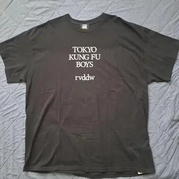 reversal TOKYO KUNG FU BOYS 티셔츠 블랙