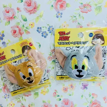 톰과 제리 마스코트 헤어 클립