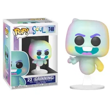 Funko Pop 픽사 '소울풀 월드' 22 (웃는 얼굴)