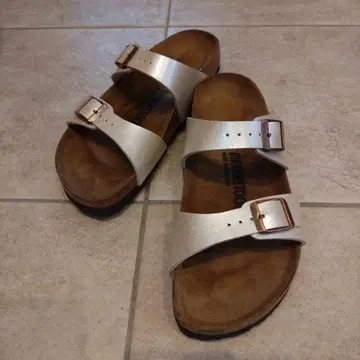 BIRKENSTOCK 시드니 BS 그레이스풀 펄 화이트 24.5
